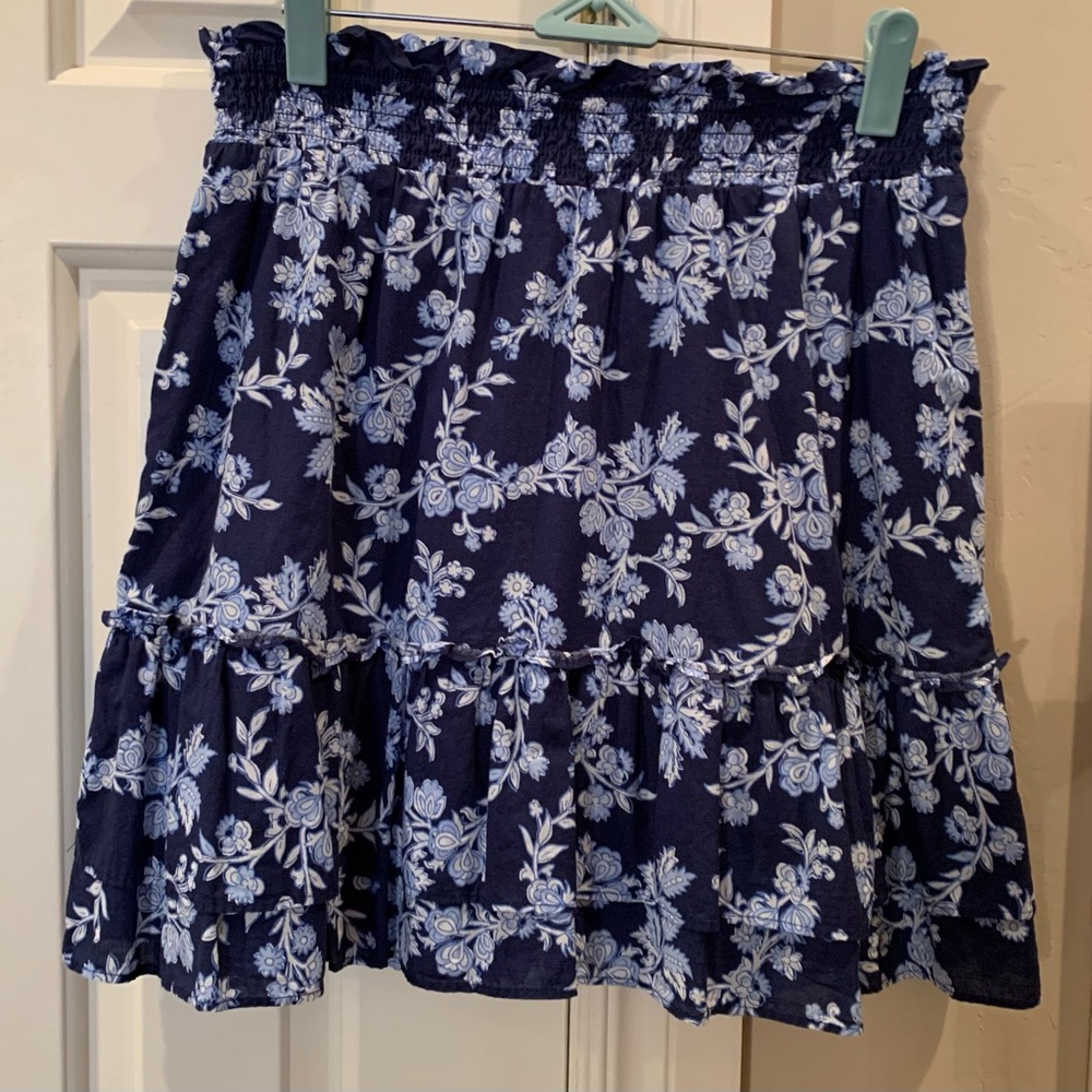 J. Crew Ruffle Mini Skirt Size XS